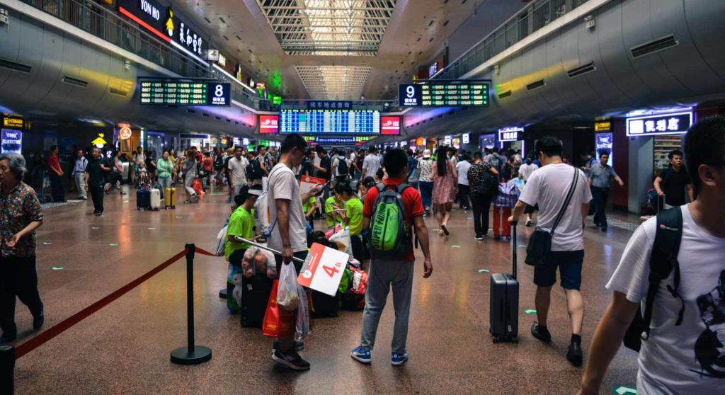 La estación de tren de Pekín - Viajar a China