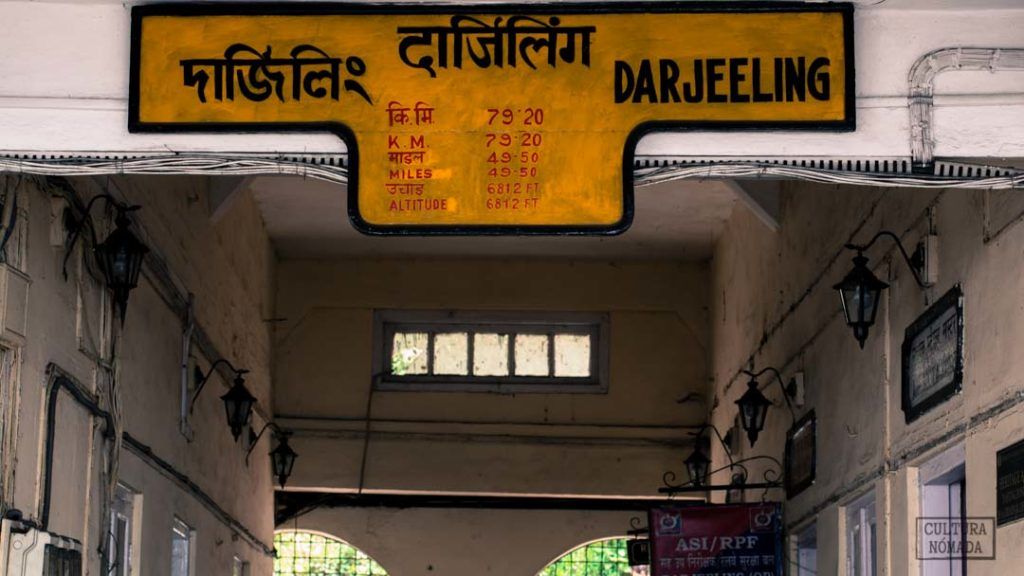 La estación de tren de Darjeeling