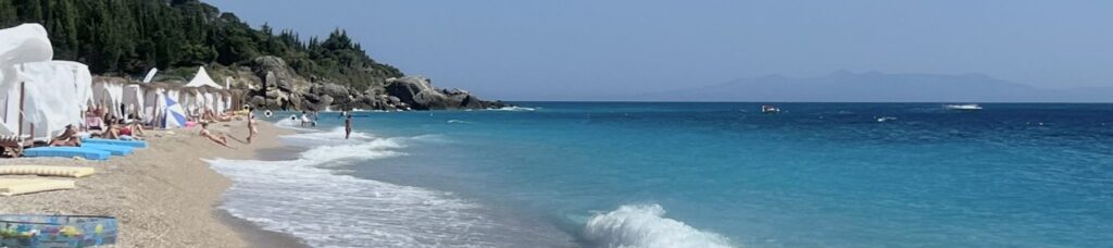 La playa de Livadi Beach, en la Riviera Albanesa