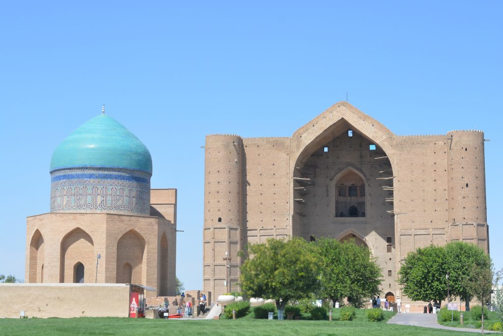 El mausoleo de Turkestán