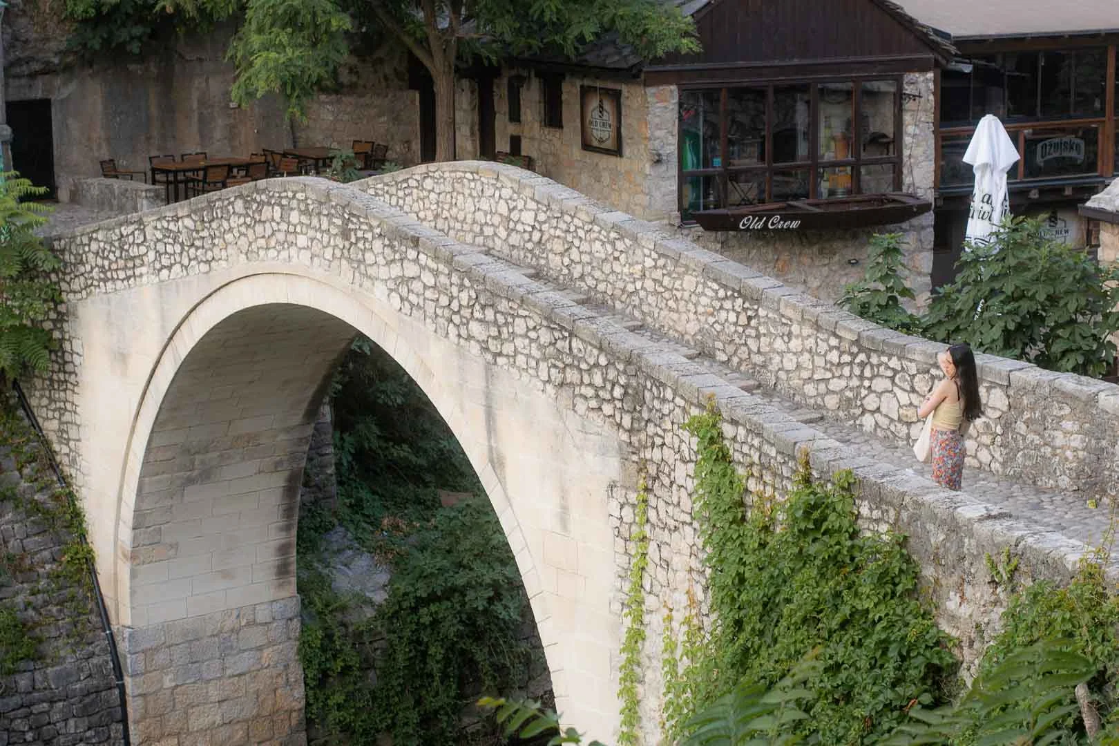 puente de bosnia con cultura nomada