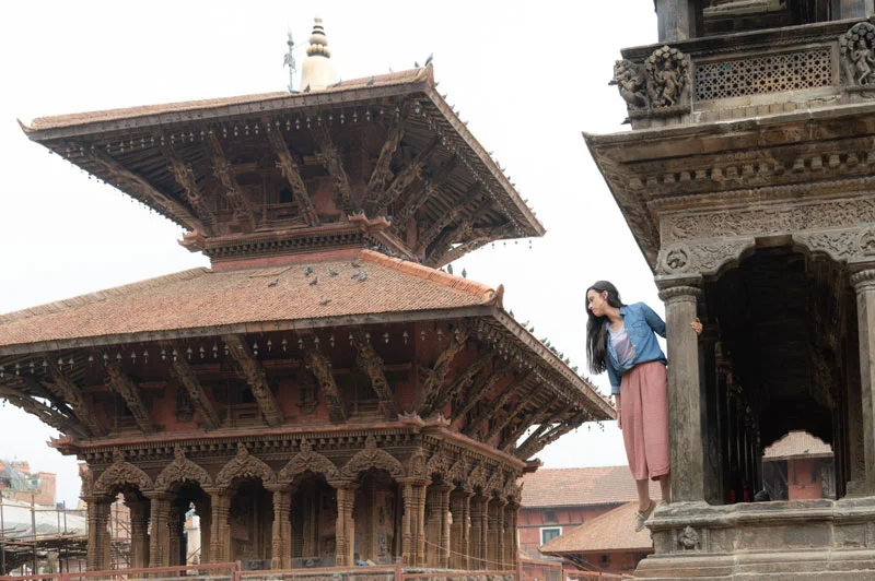 Los edificios de la Durbar Square de Patan, cerca de Katmandú, en Nepal