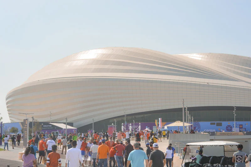Al Janoub Stadium, obra de la arquitecta Zaha Hadid