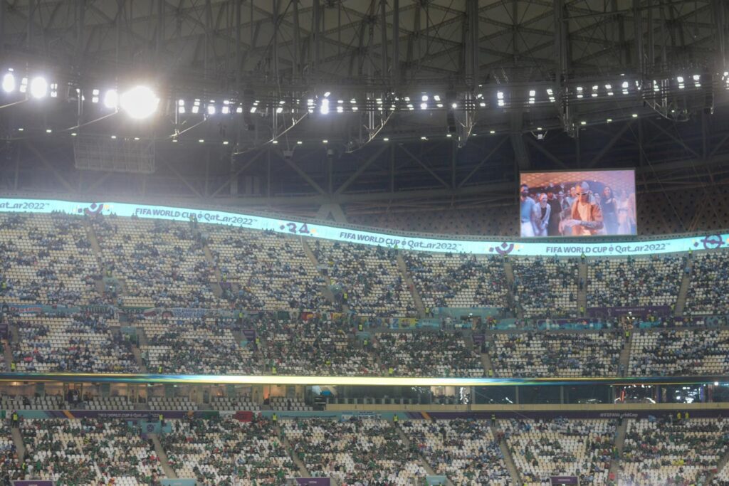El interior de Lusail Stadium, el estadio de la final del Mundial de Qatar 2022