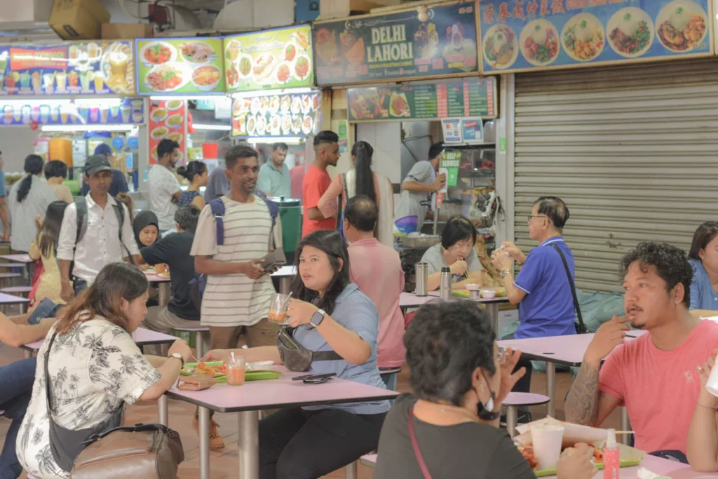 Tekka Center, el hawker center de Little India en Singapur