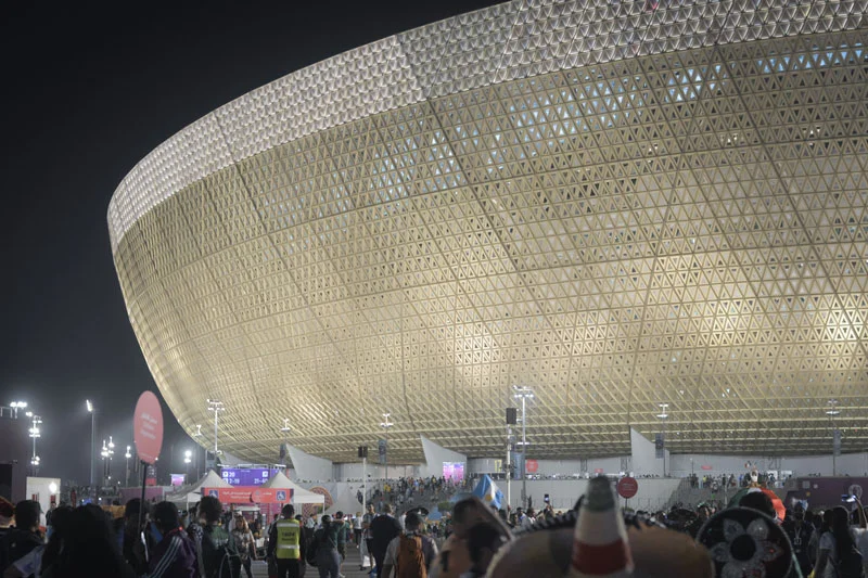 Lusail Stadium, el más grande de los estadios del Mundial de Qatar 2022 y donde se jugó la final entre Argentina y Francia