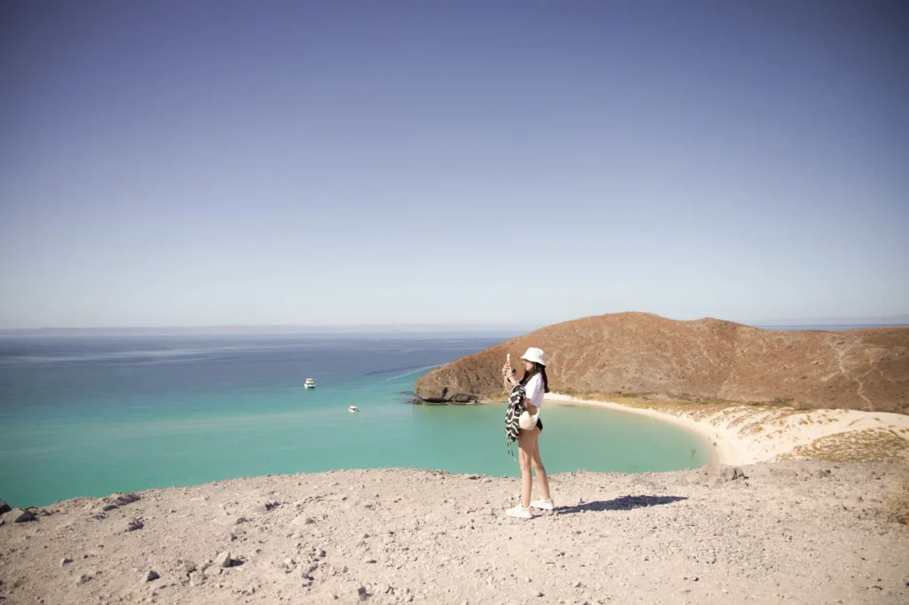 La playa de Balandra en Baja California Sur, en México