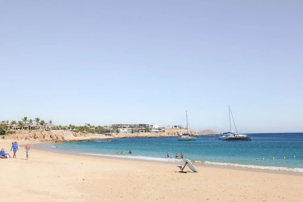 La playa El Chileno, una de las mejores playas de Los Cabos, en Baja California Sur, en México