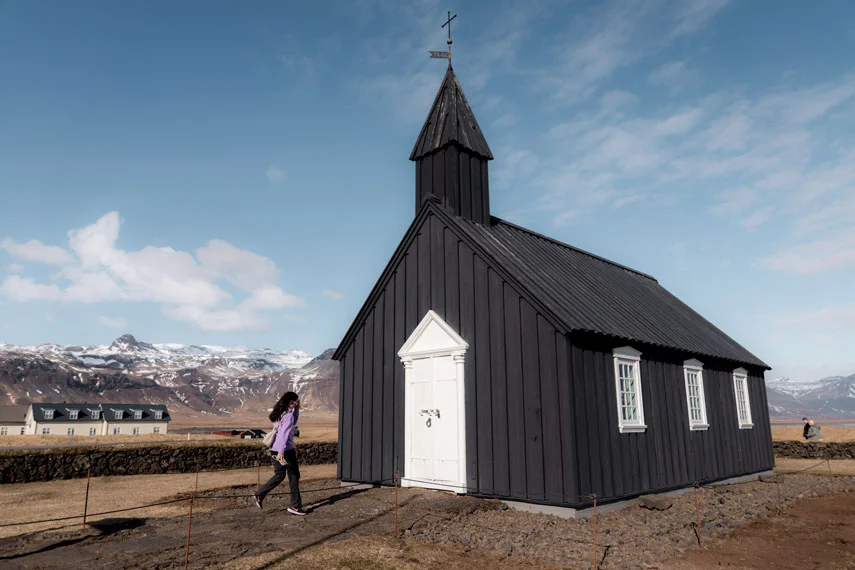 Budakirkja, la iglesia negra de Islandia