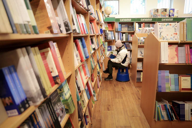 Penninn Eymundsson, la mejor cadena de librerías de Reykjavik —y de Islandia—