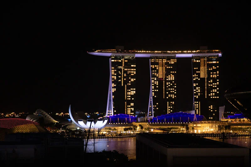 El Hotel Marina Bay Sands en Singapur