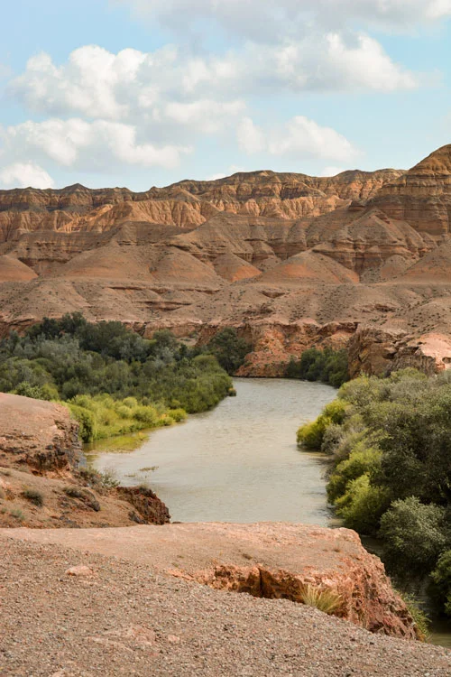 El Parque Nacional de Charyn, Kazajistán
