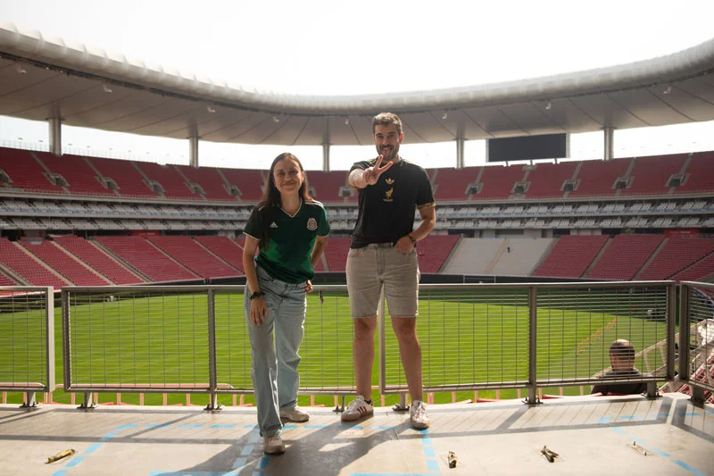 El Estadio Guadalajara desde dentro