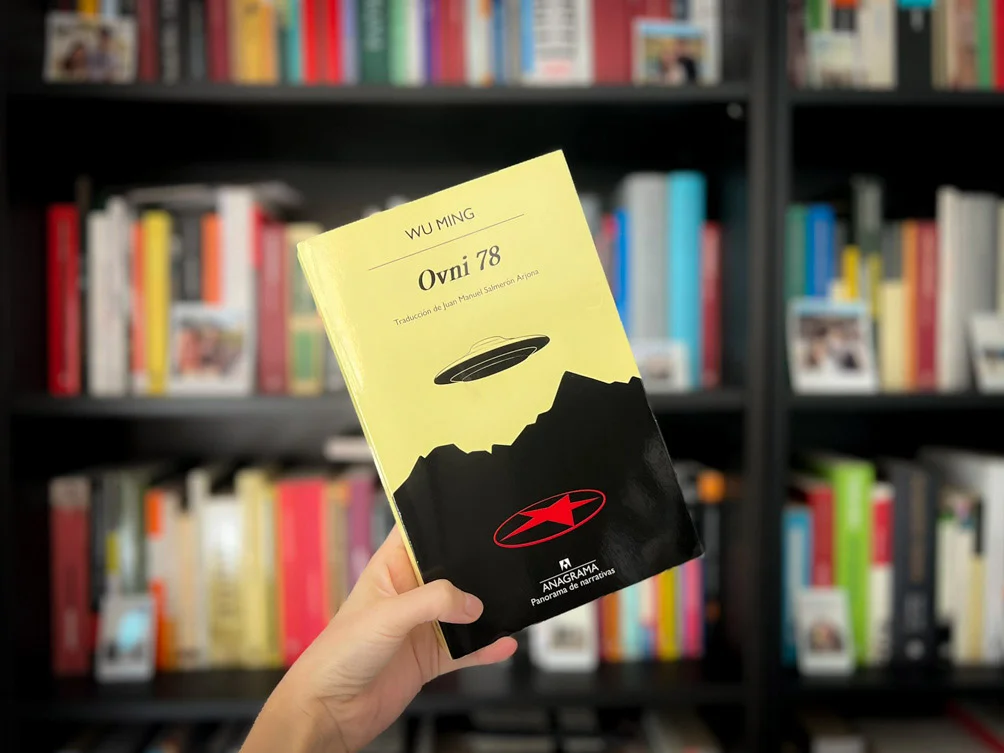 La portada del libro 'Ovni 78', de Wu Ming