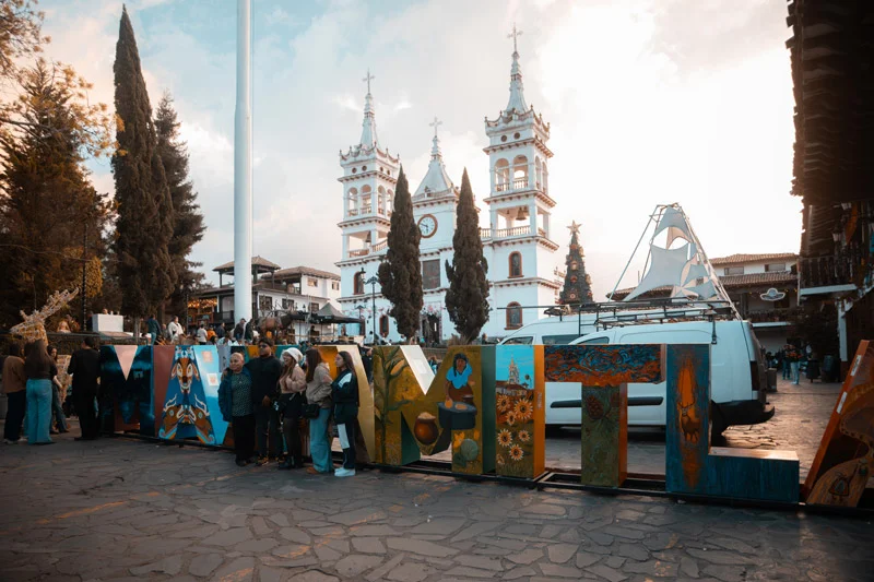 El centro histórico de Mazamitla, en Jalisco