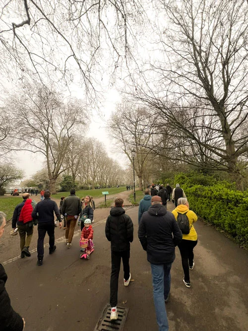 Bishops Park, en Fulham, Londres.