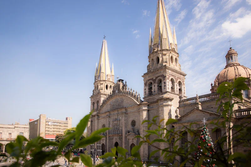 La Catedral de Guadalajara, en Jalisco, México.