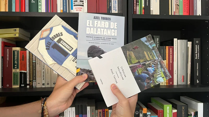 Portada de los libros de Axel Torres