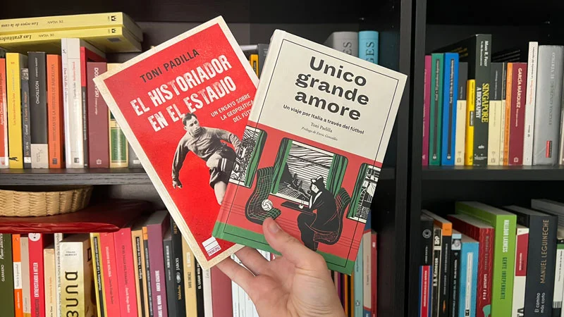 Portada de dos libros de Toni Padilla