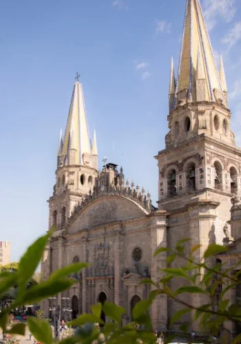 La Catedral de Guadalajara, en Jalisco, México.