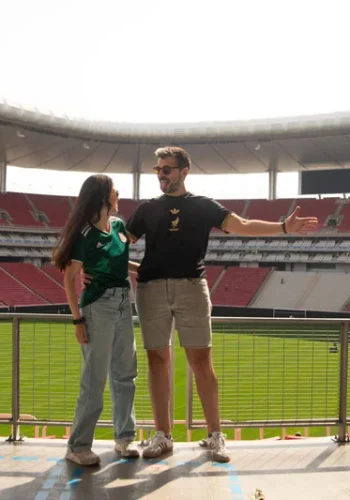 El Estadio Guadalajara, sede mundialista, en México