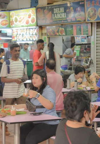 Tekka Center, el hawker center de Little India en Singapur